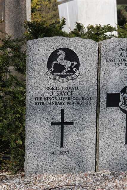 Vestre kirkegaard (25).JPG - John Sayce, Pte.12 bn King’s (Liverpool Regiment